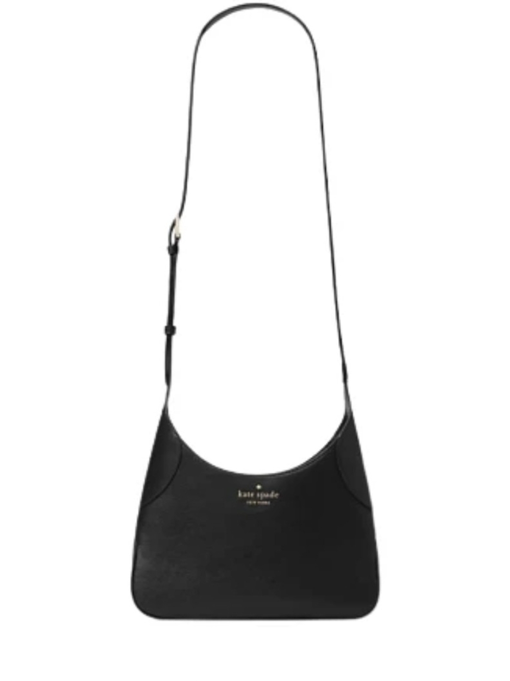 kate spade Aster Black Leather Crossbody Shoulder Bag